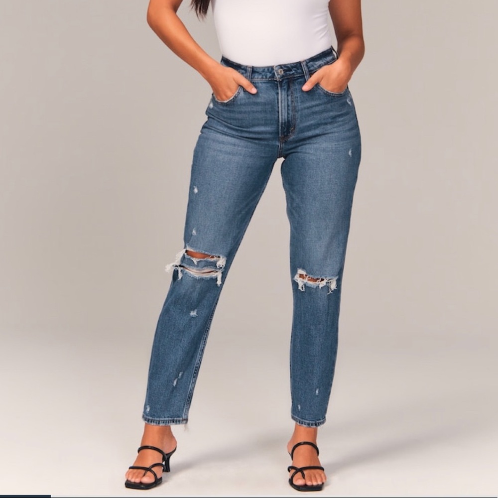 Abercrombie Curve Love Mom Jeans